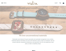 Tablet Screenshot of mistura.com